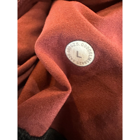 Lululemon At Ease Jogger 29" Inseam Heathered Savannah Red Men's Size Large - Picture 10 of 13